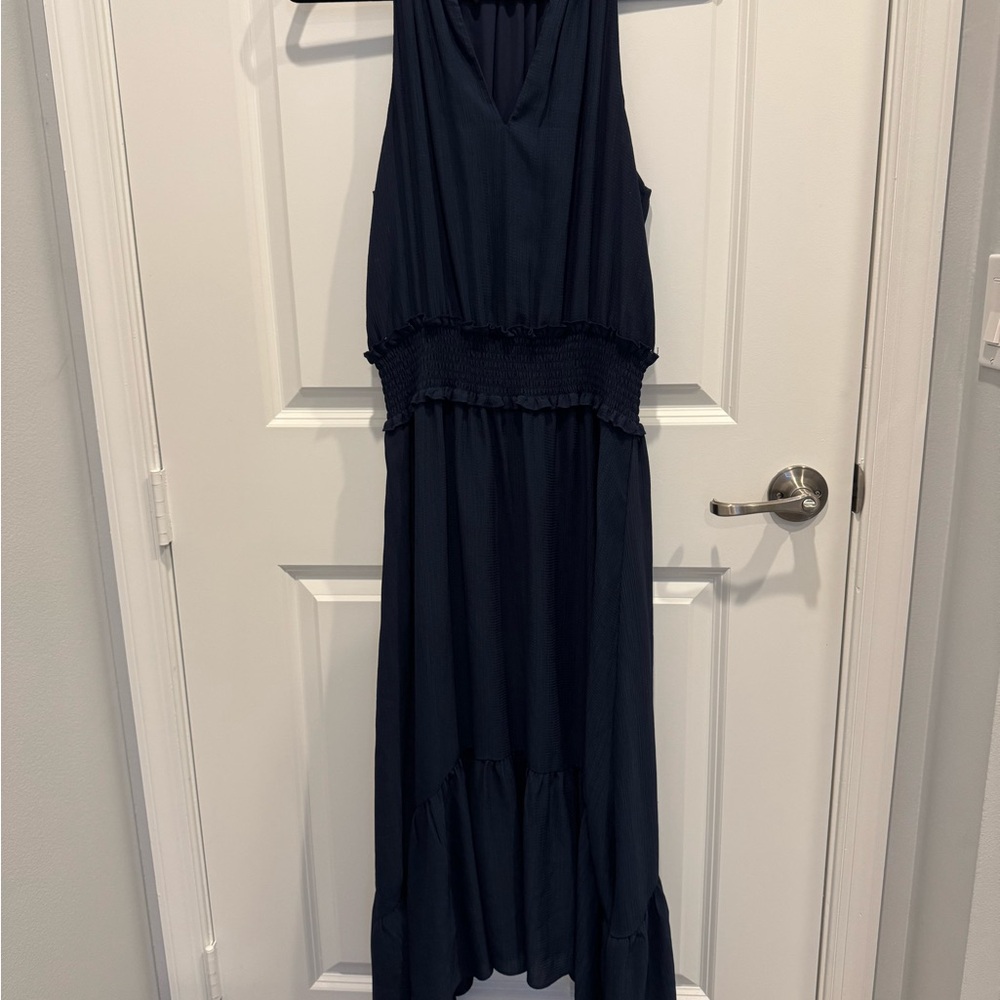 1. State Navy Maxi Dress